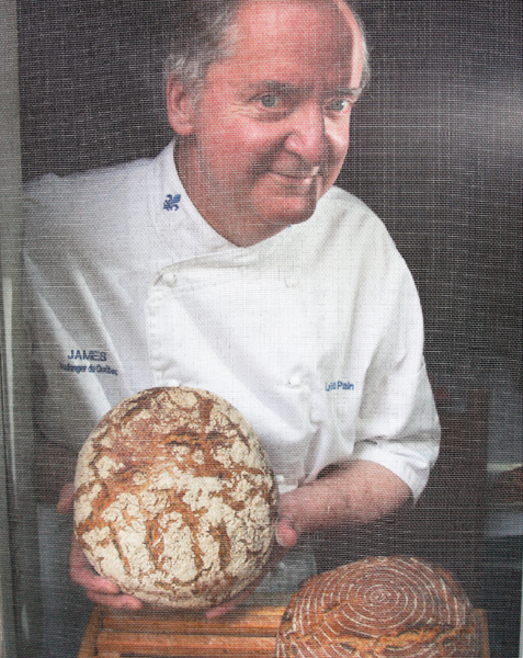 Baker James MacGuire with his French country loaves Quebecers love to eat - photo 6