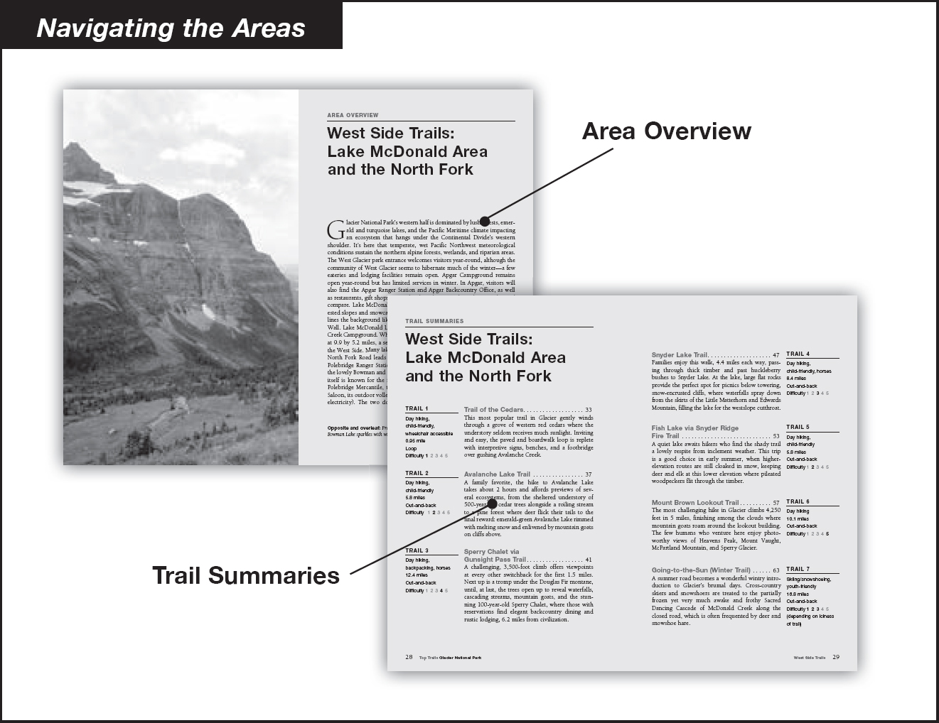 The Trails The basic building block of the Top Trails guide is the trail - photo 13