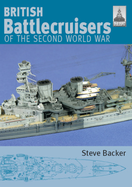 Backer - British Battlecruisers of the Second World War