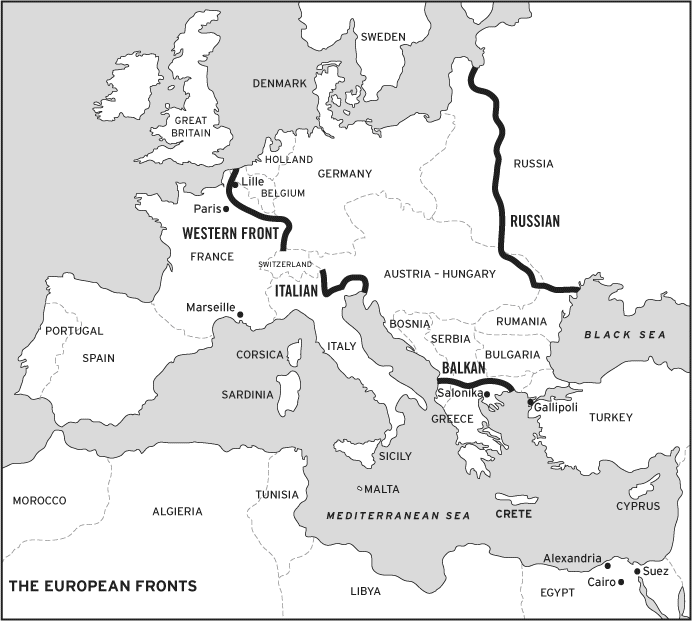 Map 1 Theatres of war in Western Europe and the Middle East Map 2 The - photo 3