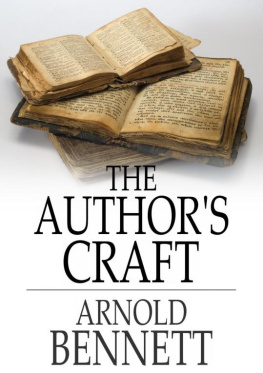 Bennett - The Authors Craft