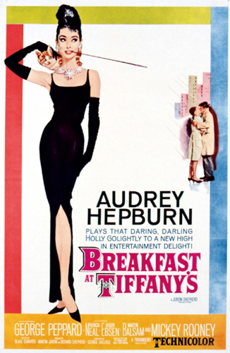 A poster of Audrey Hepburn in Givenchys emblematic black sheath for her - photo 4