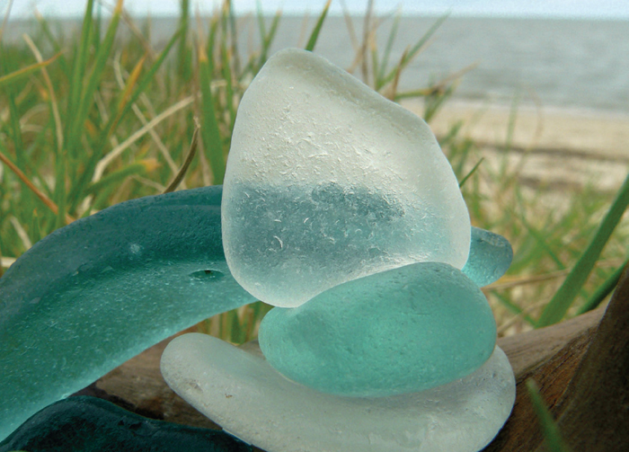 Sea glass is a rare treasure brought to the beach by the surging tides For the - photo 3