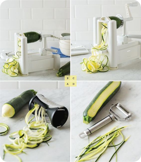 The simplest and least expensive spiralizer is the handheld model There are - photo 6