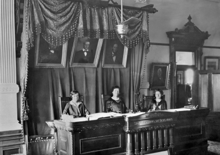 Texass 1925 all-female Supreme Court was composed of left to right Associate - photo 4