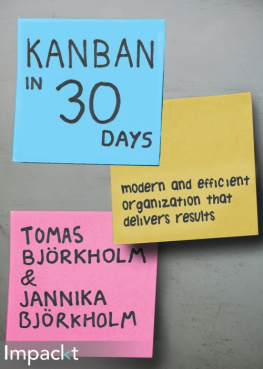 Tomas Björkholm Kanban in 30 days