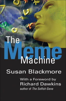 Blackmore Susan The Meme Machine