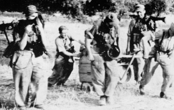 16 German paratroops collecting weapons containers before moving south to - photo 10