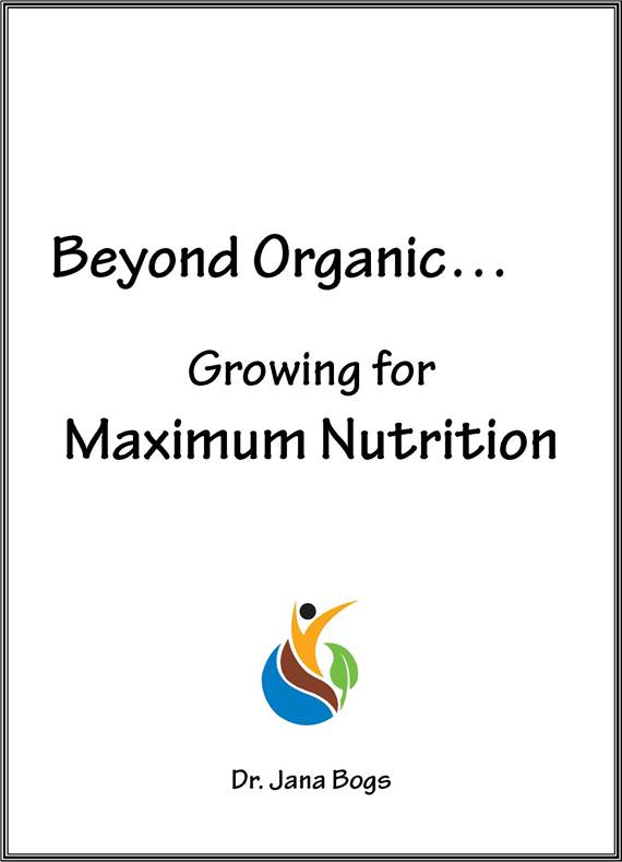 Title Page Beyond Organic Growing for Maximum Nutrition Keywords organic - photo 1