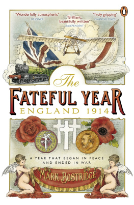 Bostridge - The Fateful Year: England 1914