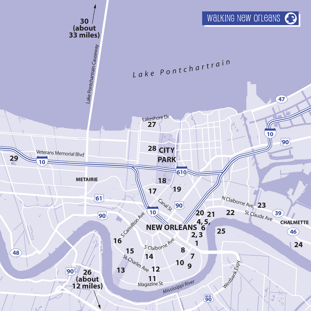 NUMBERS ON THIS LOCATOR MAP CORRESPOND TO WALK NUMBERS TABLE OF CONTENTS - photo 6