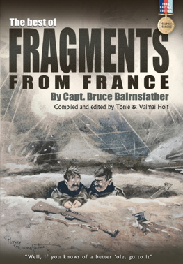 Bruce Bairnsfather Tonie Holt Best of Fragments from France