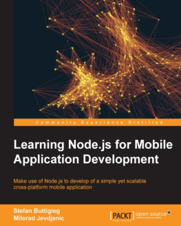 Buttigieg Stefan - Learning Node.js for Mobile Application Development
