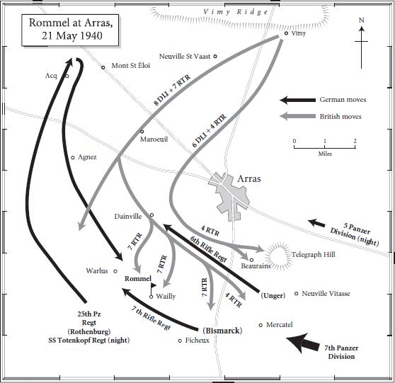 The armoured counter-attack against 7th Panzer Division at Arras was the first - photo 4