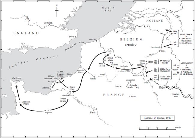 It was 7th Panzer Divisions dramatic progress through northern France in 1940 - photo 6