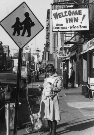 The author and her mother Brooke Alderson St Marks Place and First Avenue - photo 5