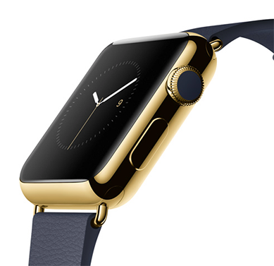 Yellow 18-karat gold accents the Apple Watch Edition Apple is happy to point - photo 5