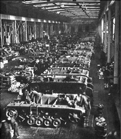 Panzer III chassis in the Alkett works during 1941 It is difficult now to - photo 5