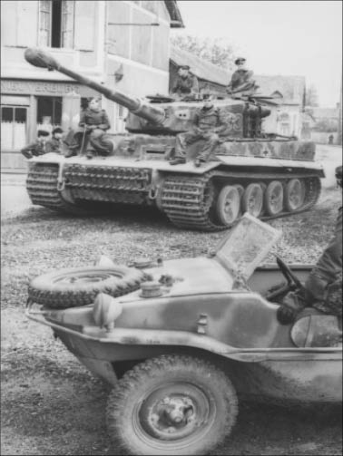 A Tiger I with the turret number 133 of 1 SS-Pz-Korps Leibstandarte Adolf - photo 6