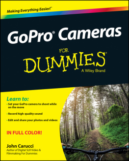 Carucci GoPro® cameras for dummies®