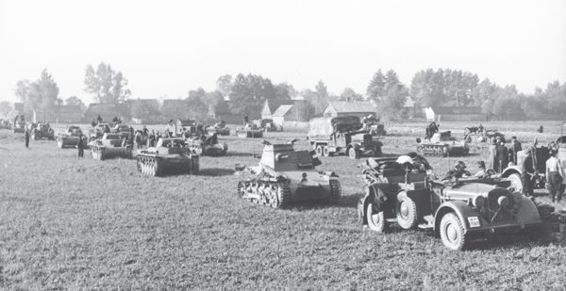 German armour rolls across the Polish border September 1939 1 THE PLAINS OF - photo 6