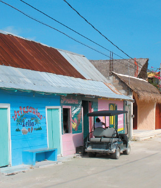 rush hour on Isla Holbox Isla Mujeres the easternmost point in Mexico - photo 38