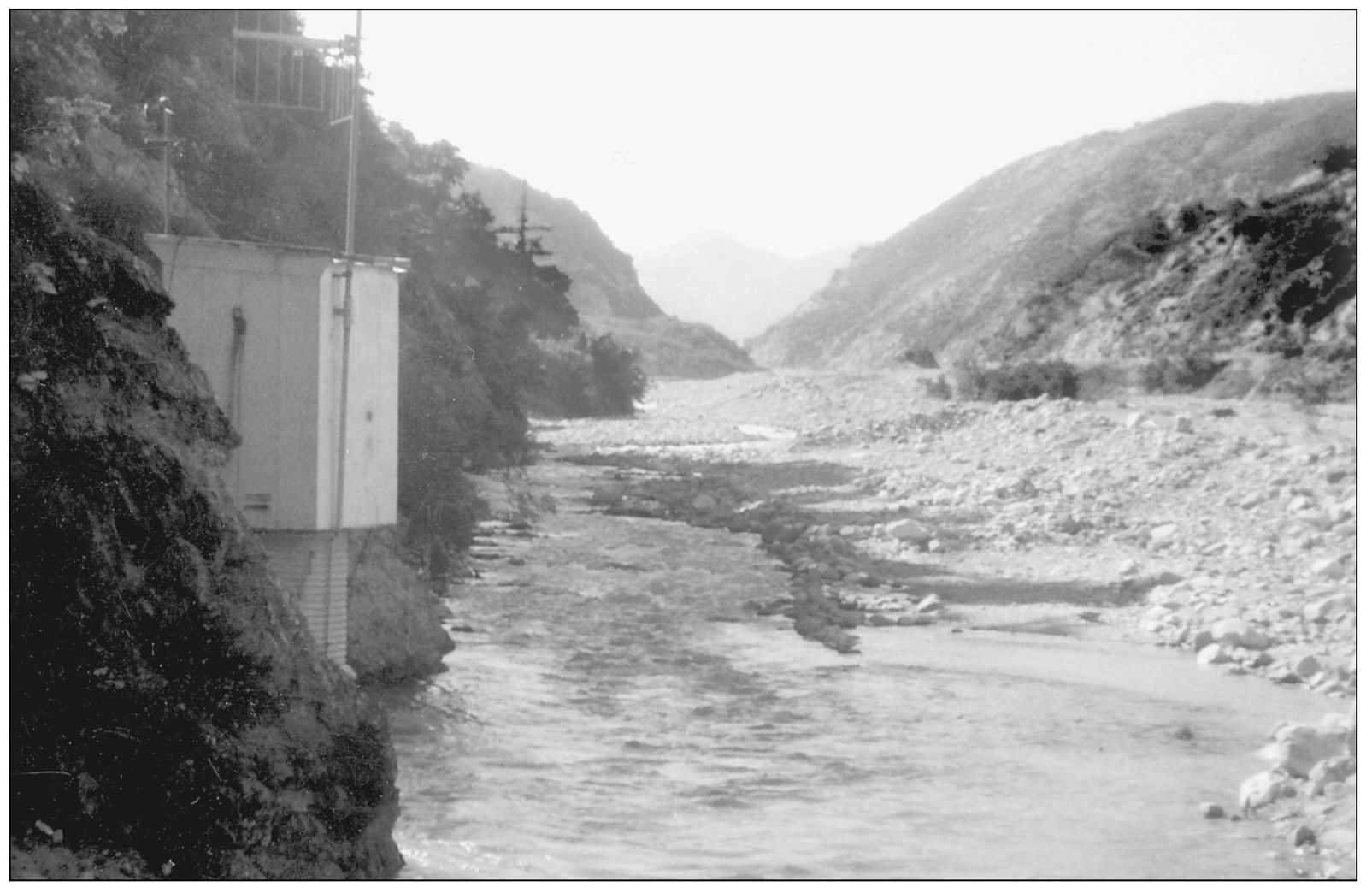 As the creek flows toward the mouth of the canyon the water is above ground in - photo 5