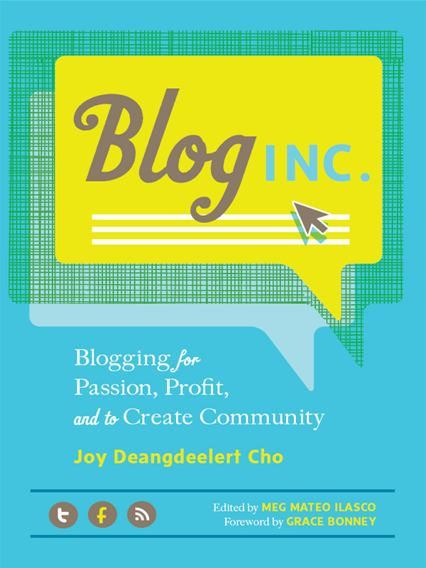 Blog INC BLOGGING FOR PASSION PROFIT AND TO CREATE COMMUNITY Joy - photo 1