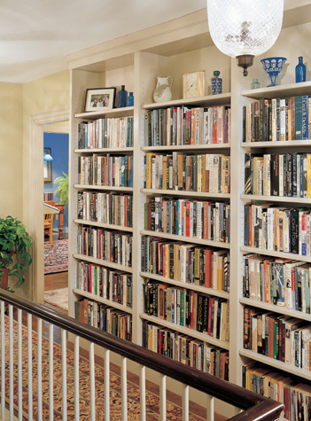 Bookshelves are one of the most popular types of built-in projects Bookshelves - photo 12