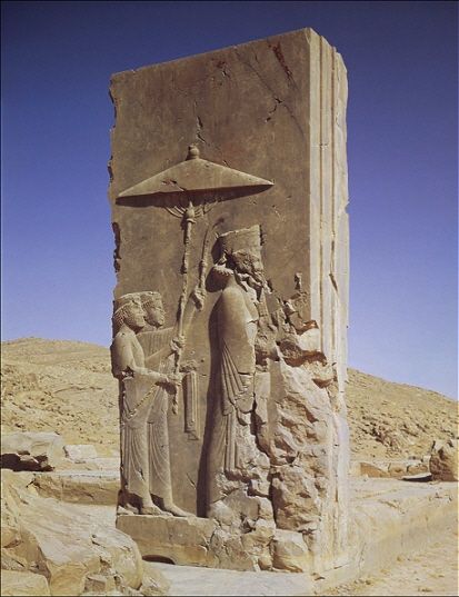 A snapshot in stone of the Persian king Xerxes the royal husband of Esther - photo 9