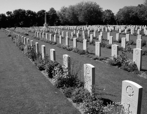 The Commonwealth War Graves Commission cemetery at Bny-sur-Mer in France near - photo 4