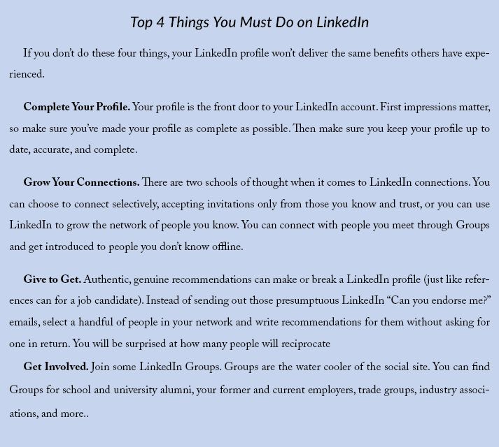 Top 7 Reasons to Be on LinkedIn Because you find business professionals there - photo 4