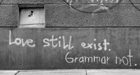 In an article in The Times about grammar Ted Hughes stated that conscious - photo 2