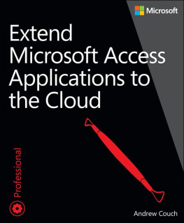 Couch Extend Microsoft Access applications to the Cloud