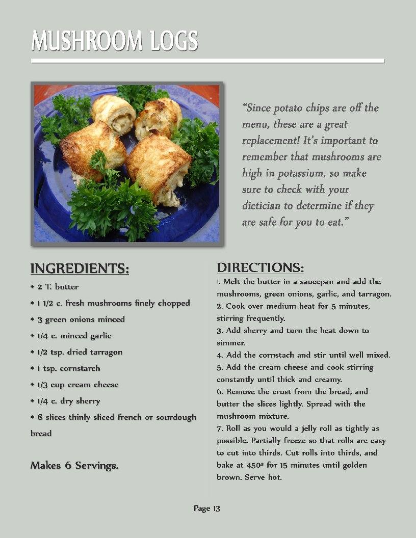 The Renal Survival Cookbook Easy Delicious Kidney-Friendly Recipes with Helpful Eating Hints - photo 13