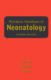 title Residents Handbook of Neonatology author Perlman Max - photo 1