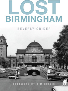 Crider Beverly - Lost Birmingham