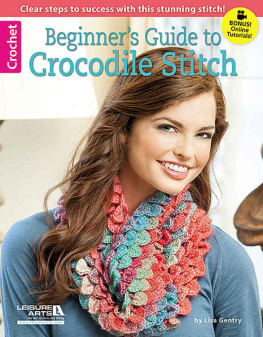 Hook & Needle Designs Beginners Guide to Learning Crocodile Stitch