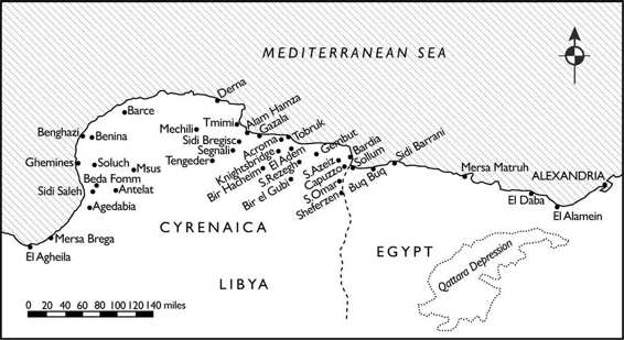 MAP 2 Cyrenaica and Western Egypt MAP 3 Operation COMPASS the Battle of - photo 4