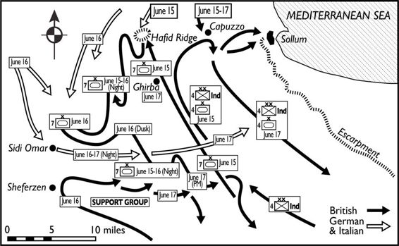 MAP 5 Operation BATTLEAXE 15-17 June 1941 MAP 6 Eighth Armys first - photo 7