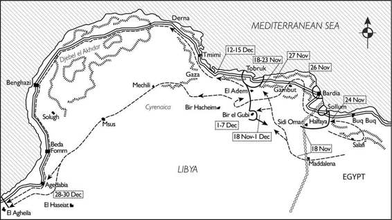 MAP 6 Eighth Armys first offensive Operation CRUSADER MAP 7 The Gazala - photo 8