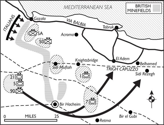 MAP 8 a Gazala Battles Phase A 27-28 May 1942 MAP 8 b Gazala Battles - photo 10