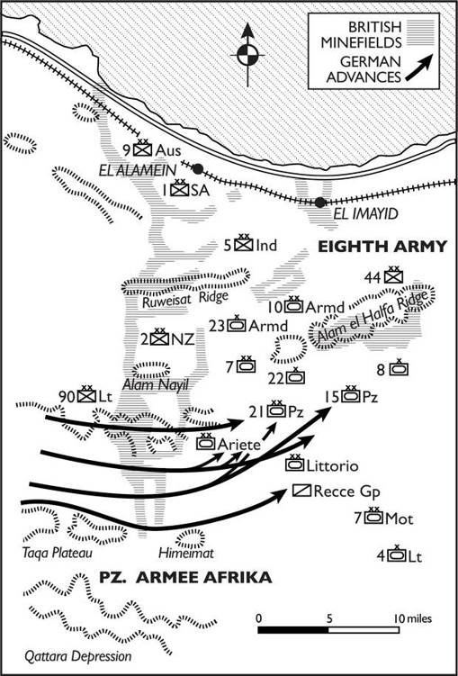 MAP 9 The Battle of Alam el Halfa 3031 August - 7 September 1942 MAP 10 - photo 12