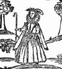 The Shepherdess woodcut c 1580 adheres to sumptuary law if not its spirit - photo 7