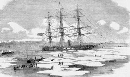 HMS Archer in the ice at Wingo Bay 1854 The bombardment of Odessa HMS - photo 13