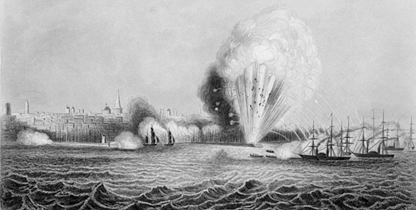 The bombardment of Odessa HMS Spitfire at the destruction of Sulina 17 - photo 14