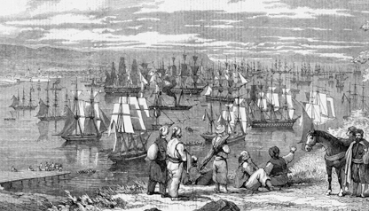 The allied fleet leaving Varna for the Crimea 7 September 1855 Rear - photo 18