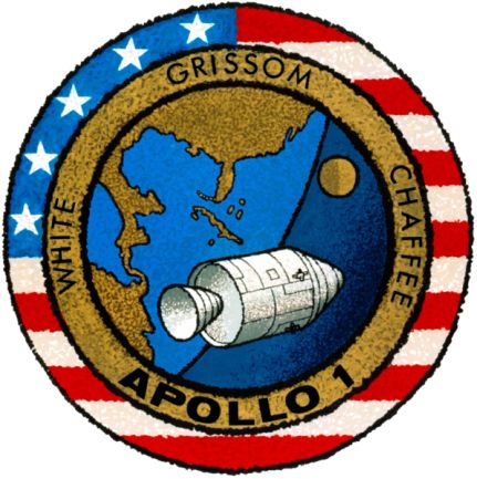 The insignia for the Apollo 1 mission The Apollo Missions Theres always a - photo 3