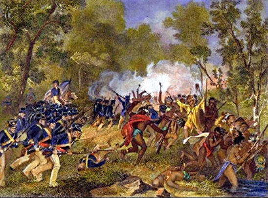 Contemporary illustration depicting the Battle of Tippecanoe About Charles - photo 1