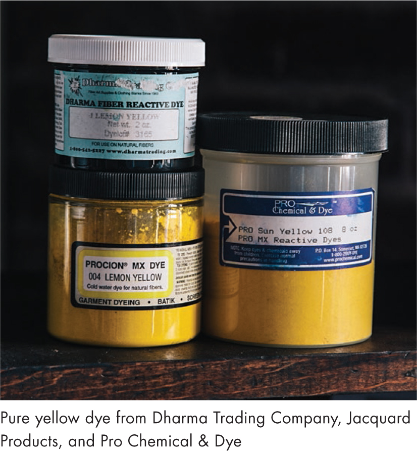 Another benefit of using pure hues is that each hue has a specific Procion - photo 2